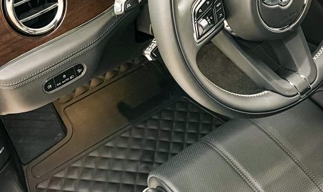 Bentley 立體菱格紋防水踏墊